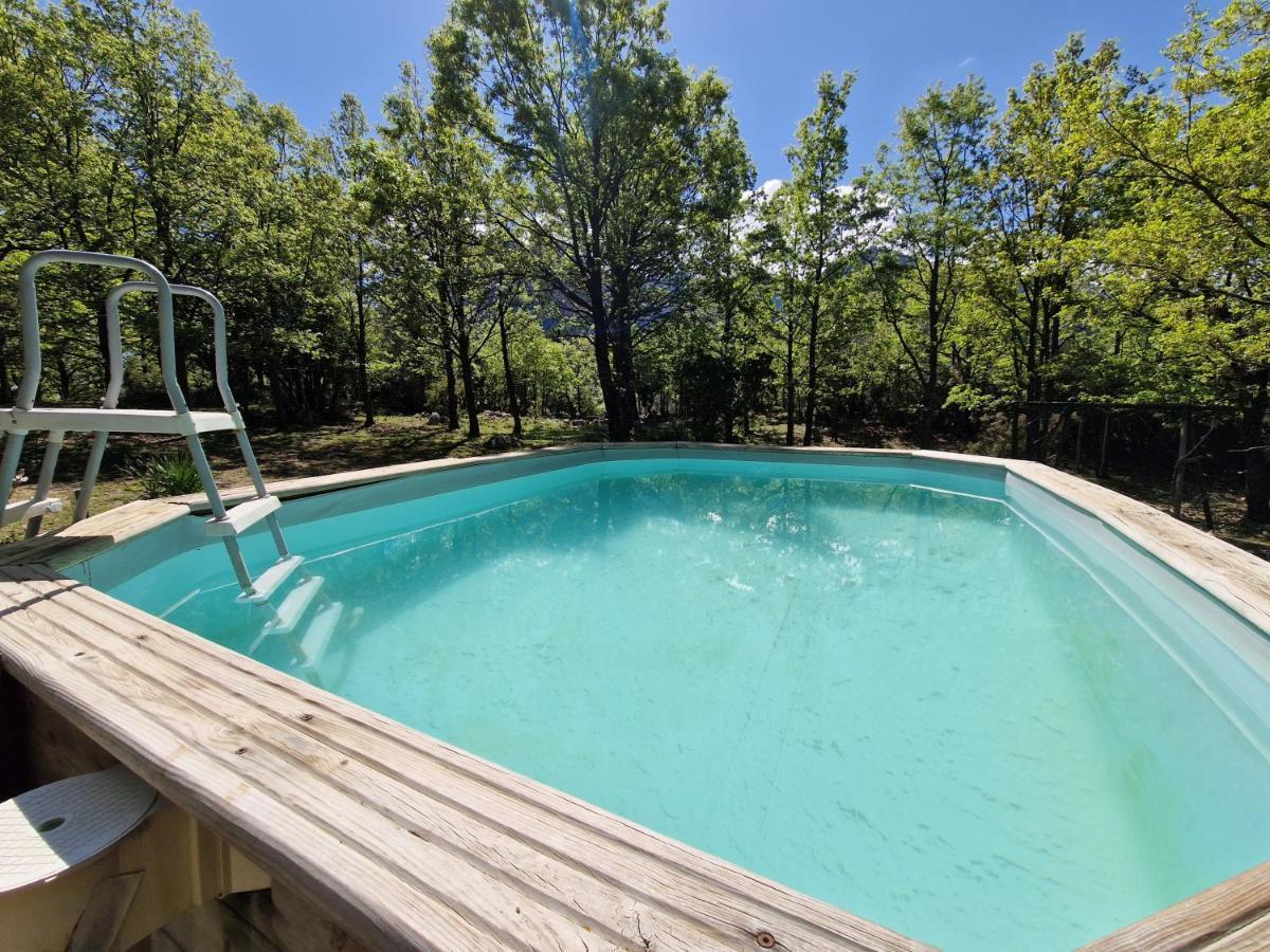 Chalet De Caralba Piscine Villa Ghisoni Exterior foto
